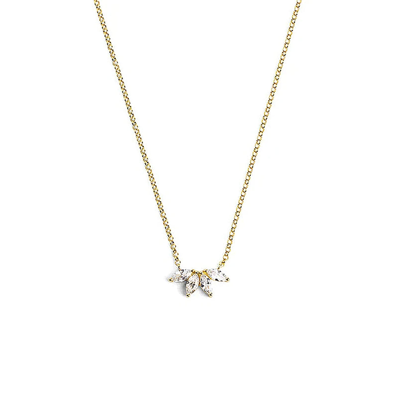 925 Sterling Silver Purple Zircon Pendant Necklace for Women