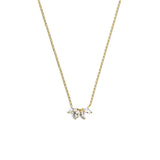925 Sterling Silver Purple Zircon Pendant Necklace for Women