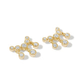 925 Silver Zircon Tassel Piercing Earring