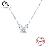 925 Silver Butterfly Necklace Chain Choker Jewelry Accessories