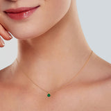 925 Silver Multilayer Paraiba Tourmaline Stone Pendant Necklace for Women