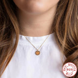 925 Silver Butterfly Pendant Necklace for Women Delicate Jewelry Chain Choker