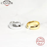 925 Silver Geometric Circle Ear Cuff Earring