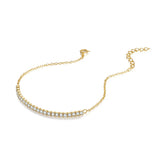 925 Silver Inlaid Charm Bracelet Women Jewelry