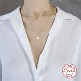 925 Silver Pearl Choker Necklace Women Wedding Jewelry