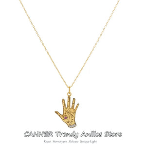 925 Silver Embossed Eight-Pointed Star Long Necklace