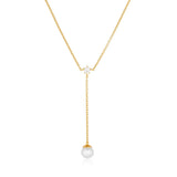 925 Silver Zircon Necklace for Women Clavicle Chain Jewelry