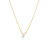 925 Silver Zircon Necklace for Women Clavicle Chain Jewelry