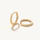 925 Silver CZ Ear Hoop Earrings Women Huggie Circle Earings