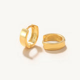 925 Silver CZ Ear Hoop Earrings Women Huggie Circle Earings