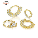 925 Silver Small Piercing Cartilage Earrings Nose Ring