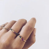 925 Silver Rings for Women Opening Ring Adjustable Jewelry