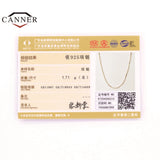 925 Silver INS Style Choker Necklace for Women