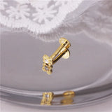 925 Sterling Silver Lucky Clover Stud Earrings for Women