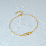 925 Silver Crown Zircon Bracelet For Women