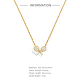 925 Silver Badminton Racket Pendant Necklace for Women
