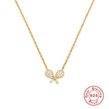 925 Silver Badminton Racket Pendant Necklace for Women