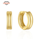 925 Silver Plated Hoop Earrings