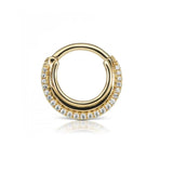 925 Silver Bling Zircon Cartilage Stud Earrings For Woman Girl