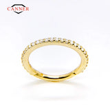 925 Silver Round Hoop Earrings for Women Ear Piercing Cartilage Jewelry