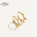925 Silver Small Hoop Earrings Women Round Huggie Piercing