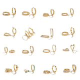 925 Silver Small Hoop Earrings Women Round Huggie Piercing