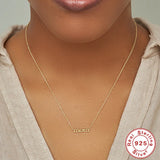 925 Silver MOM Pendant Necklace for Women Mothers Love Mom Jewelry