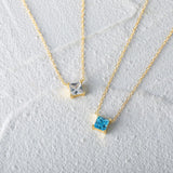 925 Silver Zircon Necklace for Women Clavicle Choker Wedding Jewelry