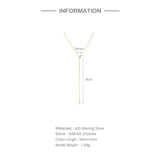 American Butterfly 925 Silver Ladies Necklace