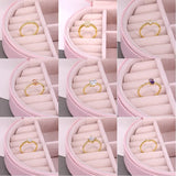 Plata 925 Sterling Silver Wedding Rings For Women Colorful Zircon Finger Ring