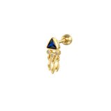 CZ Zircon 925 Sterling Silver Ear Studs Earrings for Women