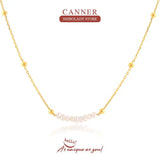Bohemia Baroque Pearl Necklace 925 Sterling Silver Jewelry