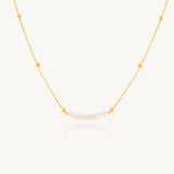 Bohemia Baroque Pearl Necklace 925 Sterling Silver Jewelry