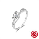 Classic Niche Light Pearl Ring S925 Sterling Silver Pearl Ring High-End Women's
