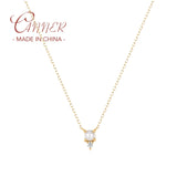 925 Silver Pearl Pendant Necklace for Birthday Gift