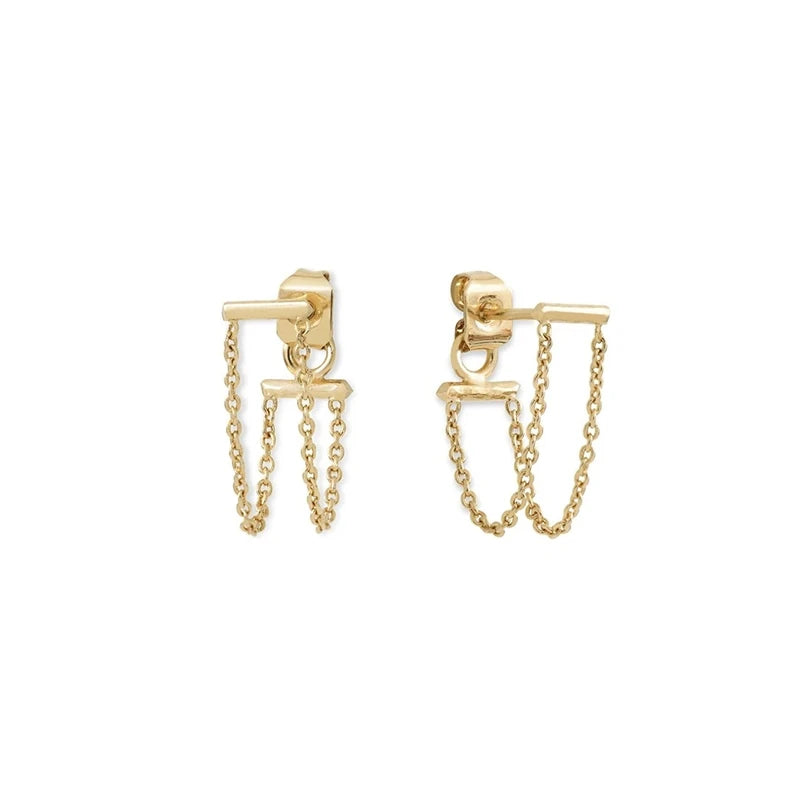 Colorful Zircon Earring Set 925 Silver Cartilage Stud Piercing