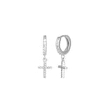 Zircon Copper Earring Drop Earrings 18K Wedding Party Fine Jewelry