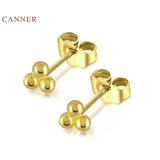 S925 Silver Dot Cartilage Piercing Stud Earrings Fine Jewelry