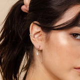 925 Silver Drop Earrings Wedding Jewelry 18K