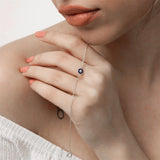Evil Eyes Bracelet Women 925 Silver Jewelry Gift Wedding Party Wear Christmas