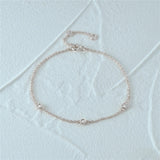 925 Sterling Silver Zircon Bracelet for Women Wedding Party Christmas