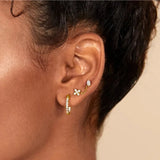 925 Silver CZ Stud Earrings for Women