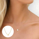 925 Silver Clavicle Necklace for Women Wedding Jewelry