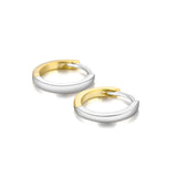 925 Silver Round Hoop Earrings for Cartilage Piercing