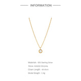 925 Silver Opal Necklace Women's Wedding Jewelry