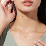925 Silver Opal Necklace Women's Wedding Jewelry