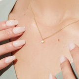 925 Silver Opal Necklace Women's Wedding Jewelry