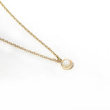925 Silver Opal Necklace Women's Wedding Jewelry