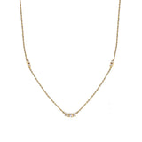 925 Silver Zirconia Chain Necklaces For Women Wedding