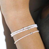 Pearl Single Zircon Bracelet S925 Sterling Silver